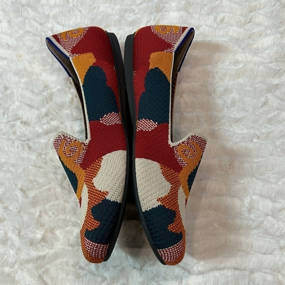 Rothy's Women's Moroccan Amber Loafer (Retired Colorway) size 7 orange flats - Picture 5 of 9